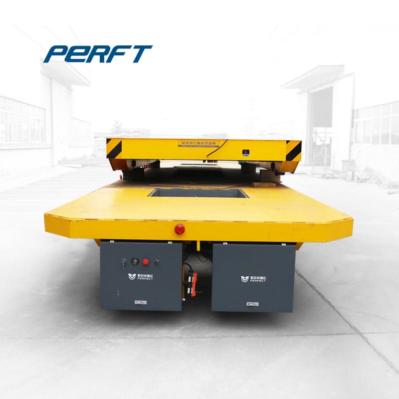 Rail Flat Cart For Indoor Use 80 Ton